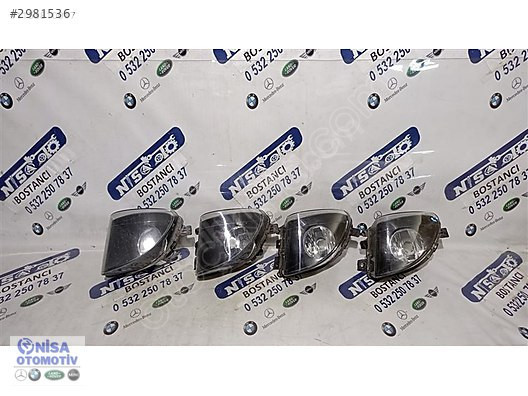 BMW 5 SERİSİ F10 KASA SOL SİS FARI ORJ ÇIKMA 63177216885