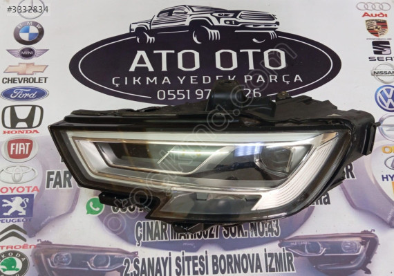 AUDİ A3 ORJİNAL ÇIKMA MATRİX SOL FAR 8V0941033