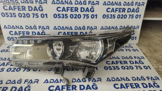 Toyota corolla 2013 model sol ön far