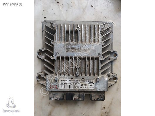Ford Fiesta Motor Beyni 3S61-12A650-LC - 5WS40140E-T - SID80