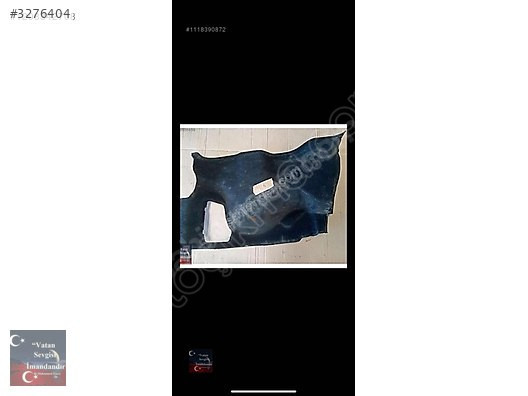 OPEL ASTRA G KASA ARKA BAGAJ KAPLAMASI