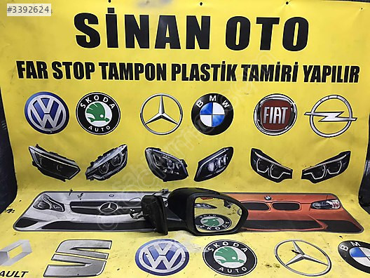 RENAULT MEGANE 4 İCON ELEKTRİK KATLANIR SAĞ AYNA ORJİNAL HATASIZ