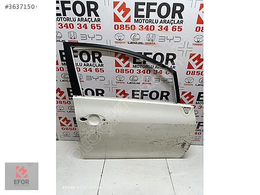 TOYOTA AURİS SAĞ ÖN KAPI ÇIKMA ORJİNAL YEDEK PARÇA 07-12