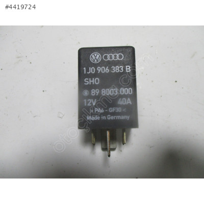 Volkswagen Audi Seat Skoda Yakıt Pompa Rölesi 1J0906383B