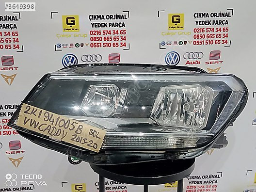 VOLKSWAGEN CADDY 2015-2020 SOL FAR OEM 2k1941005b