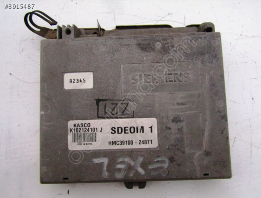 HYUNDAI EXCEL PONY LANTRA kasco G4DJ motor ECU K102124101