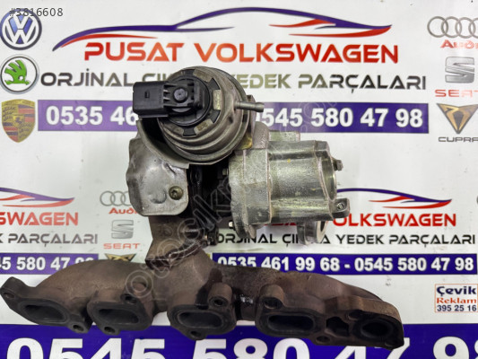 1.6TDİ CXX CLH DCX DDY CRK ÇIKMA ORJİNAL TURBO 04L 253 016 H