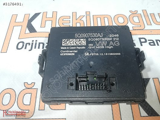 VW AUDI AĞ GEÇİDİ GATEWAY KONTROL MODÜLÜ 5Q0907530AJ 5Q0907530M