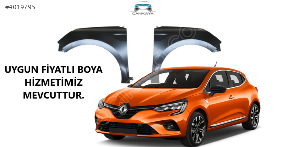 RENAULT CLİO 5 2019+ ÖN ÇAMURLUK SAĞ/SOL ADET FİYAT SIFIR
