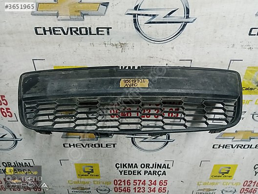 AVEO ÖN TAMPON ORTA IZGARA OEM 95019926 ÇIKMA SÖKME YEDEK PARÇA