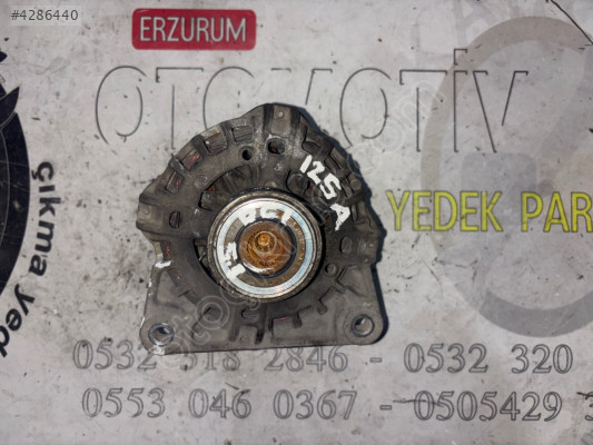 231002949R RENAULT SYMBOL CLİO CAPTUR 125A Şarj Dinamosu 1.5