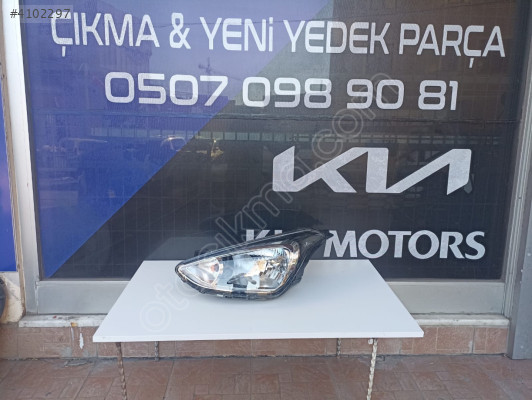 HYUNDAİ İ10 2012-2017 SOL FAR ORİJİNAL ÇIKMA YEDEK PARÇA