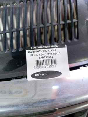 1KD853651 ORJ ÇIKMA PANJUR ÖN JETTA 05-10 1KD853651