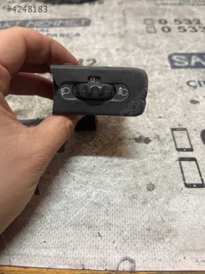 ÇIKMA RENAULT LAGUNA 1 7 700 419 690 7700419690 FAR AYAR DÜĞMESİ