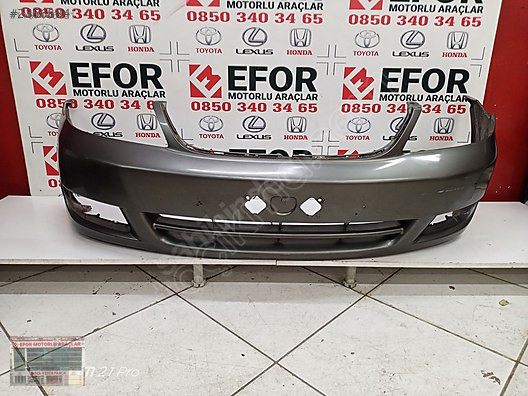 TOYOTA COROLLA SEDAN ÖN TAMPON ÇIKMA ORİJİNAL PARÇA 2002-2007