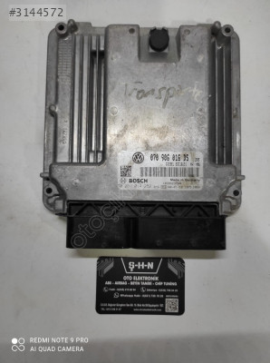 VW TRANSPORTER T5 MOTOR BEYNİ 070906016DS / 0281014252