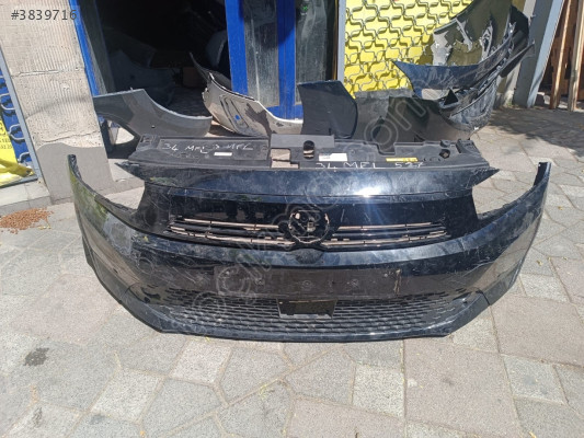 OPEL CORSA F DOLU ÖN TAMPON SİYAH ÇIKMA ORJİNAL YEDEK PARÇA