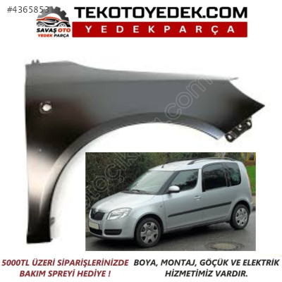 ROOMSTER ÖN ÇAMURLUK SAĞ SOL 2007 2008 2009 2010 2011 VE ÜZERİ