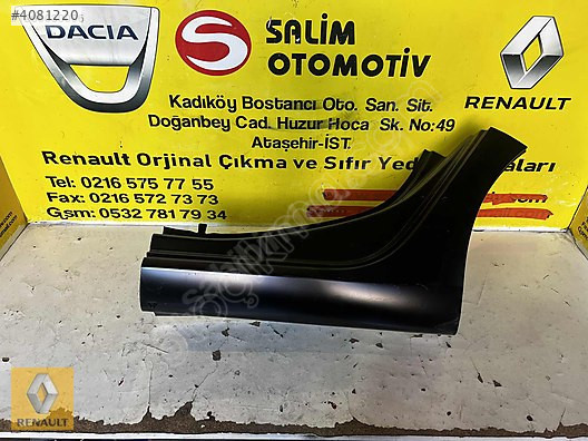 RENAULT MEGAN 4 ÇIKMA ORJİNAL SOL ARKA MARŞBİYEL SACI VE DİĞER P