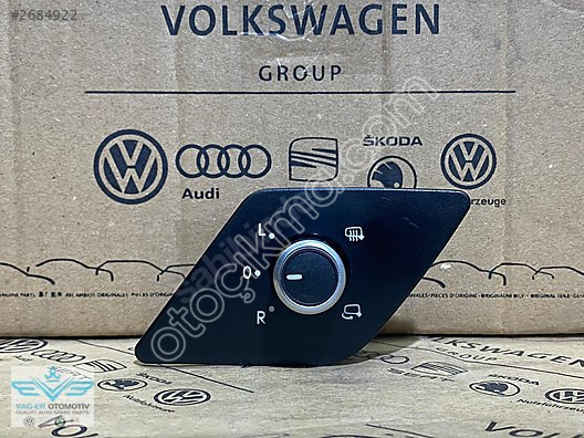 JETTA 2015-2018 AYNA KATLAMALI AYNA KUMANDA AYAR DÜĞMESİ TUŞ