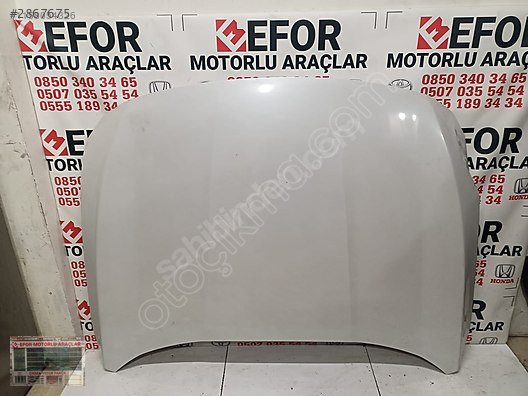 HONDA ACCORD ORJİNAL ÇIKMA SEDEF BEYAZ MOTOR KAPUTU 22-24