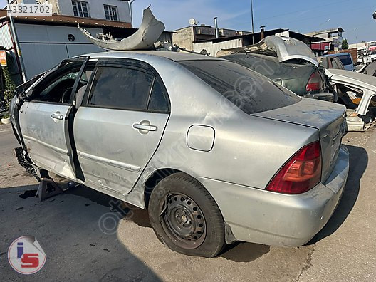 2006 Toyota Corolla 1,6 Otomatik Çıkma ve Yedek Parçalar Mevcut