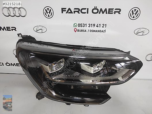 MEGANE 4 İCON SAĞ FAR ORJİNAL