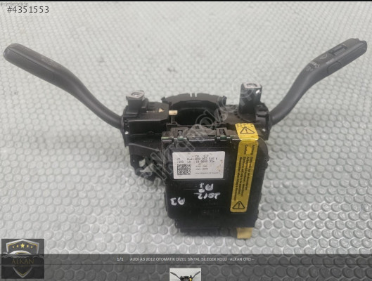 AUDİ A3 2012 OTOMATİK DİZEL CAYC SİNYAL SİLECEK KOLU -ALKAN OTO -