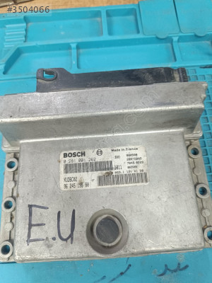 Peugeot 406 Motor Beyni 9624519580 0281001262 Orijinal Çıkma