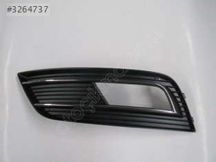 AUDI A4- 13/15; SİS LAMBA KAPAĞI SOL SİS DELİKLİ (NİKELAJ 