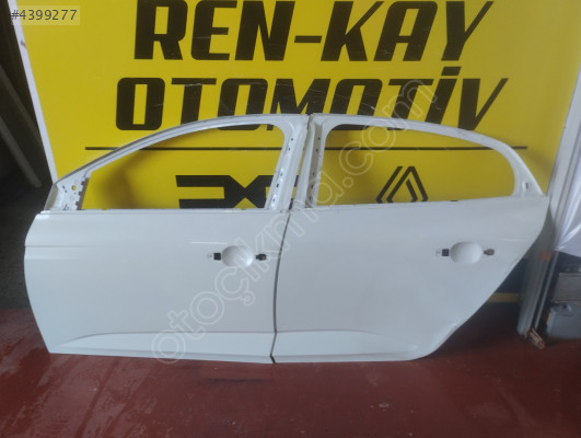 RENAULT MEGANE 4 SOL ÖN ARKA KAPI ORJ ÇIKMA BEYAZ RENKAY KOCAELİ