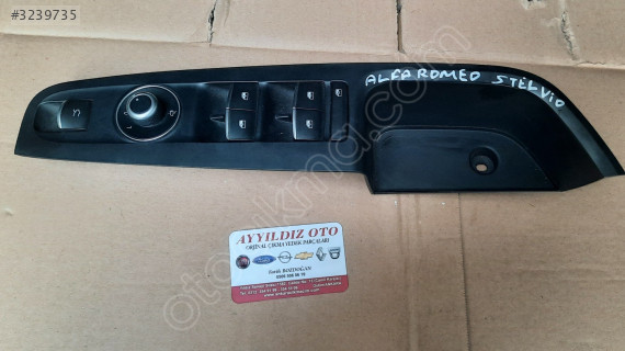 ALFA ROMEO STELVİO DÖRTLÜ CAM DÜĞMESİ