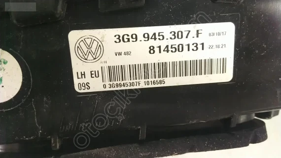 3G9945307F SOL İÇ STOP LEDLİ KARARTILMIŞ PASSAT VARİANT 2015>