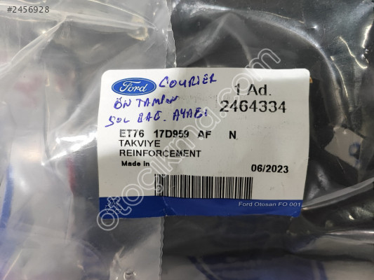 COURİER ÖN TAMPON SOL BRAKET SIFIR ET7617D959AF