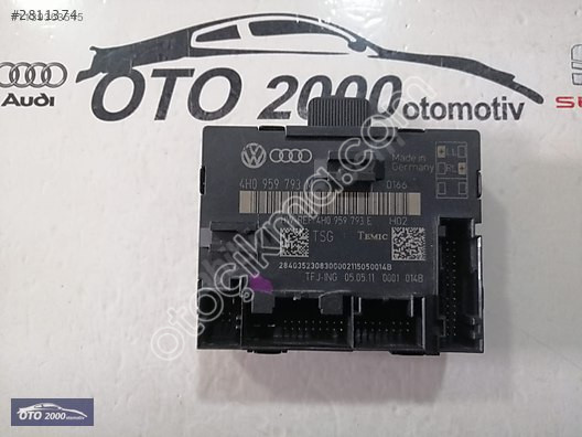 4H0959793M A8 10-13 -TOUAREG 11-12 KAPI KONTROL MODÜLÜ