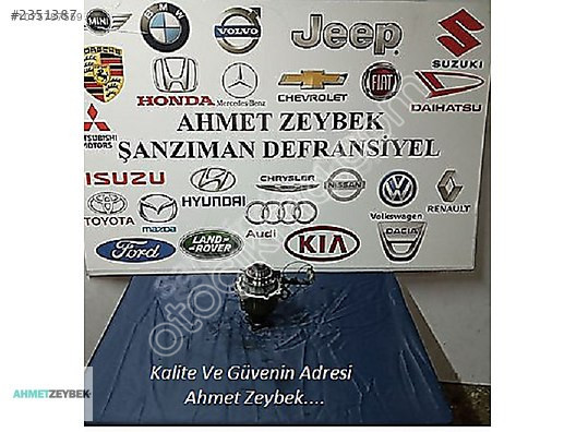 Renault Koleos Arka Defransiyel Haldex Çıkma Orijinal