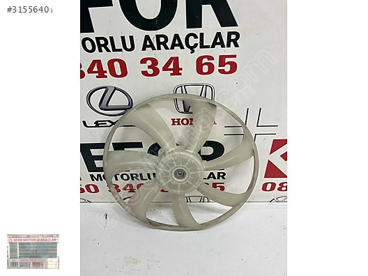 TOYOTA YARİS FAN PERVANESİ ORJİNAL YEDEK PARÇA 19-23 MODEL