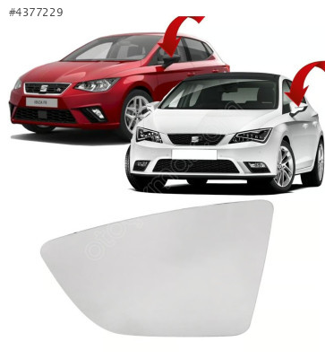 5F0857521A SEAT İBİZA-LEON 14-16 AYNA CAMI SOL