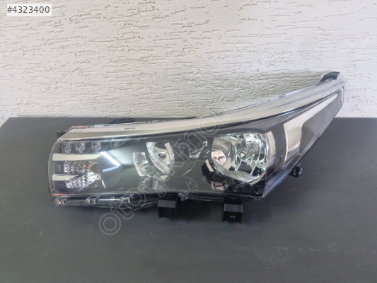 TOYOTA COROLLA SOL ÖN FAR LEDLİ NİKELAJ ÇITALI SIFIR 2013-2016