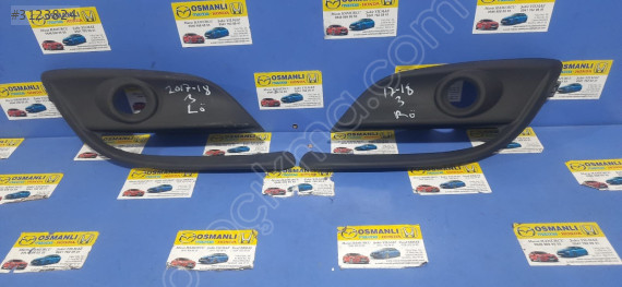 Mazda 3 2017-18 Model Sis Far Çerçeve Seti - Sağ/Sol