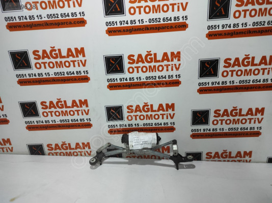 RENAULT CLİO-3 ÇIKMA ÖN SİLECEK MOTORU KOMPLE OEM; 8200268931
