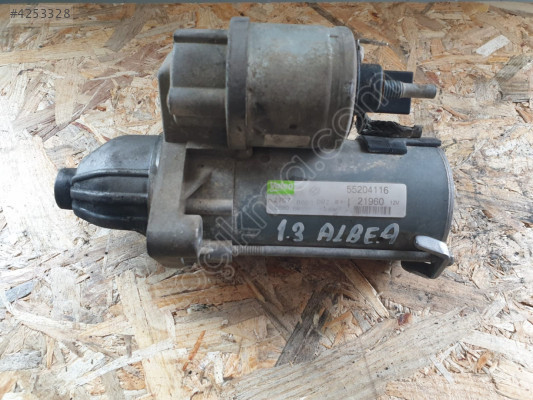 fiat albea 2009 1.3 marş motoru/dinamosu (son fiyat)