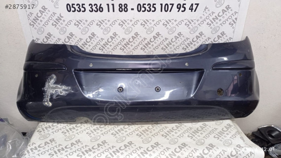 SİNCAR OTO'DAN OPEL CORSA D 2011 2014 ARKA TAMPON ÇIKMA ORJİNAL