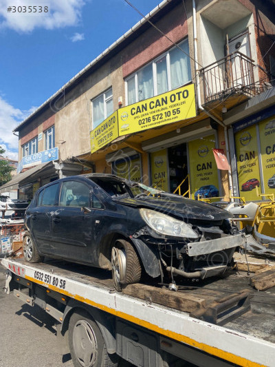 OPEL CORSA D HURDA BELGELİ PARÇA OLARAK SATILIK CANCAN OPEL
