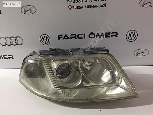 VOLKSWAGEN PASSAT B5 B5,5 MERCEKLİ ORJİNAL FAR