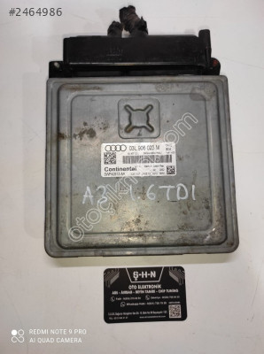 AUDİ A3 MOTOR BEYNİ 03L 906 023 M / 5WP42813 AA