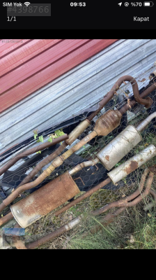 Renault 9 orta susturucu