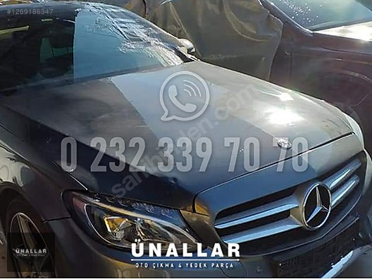 MERCEDES C200 KAPUT ve TÜM AKSAMLARI | ÜNALLAR OTO ÇIKMA |