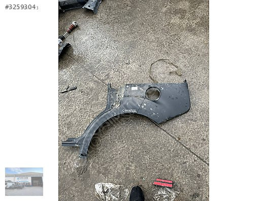 OTO CEMDEN ÇIKMA FORD COURİER SOL ARKA ÇAMURLUK ALT KISIM