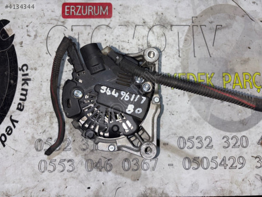 9649611780 PEUGEOT 206-207-307 1.4 1.6 Orijinal Şarj Dinamosu